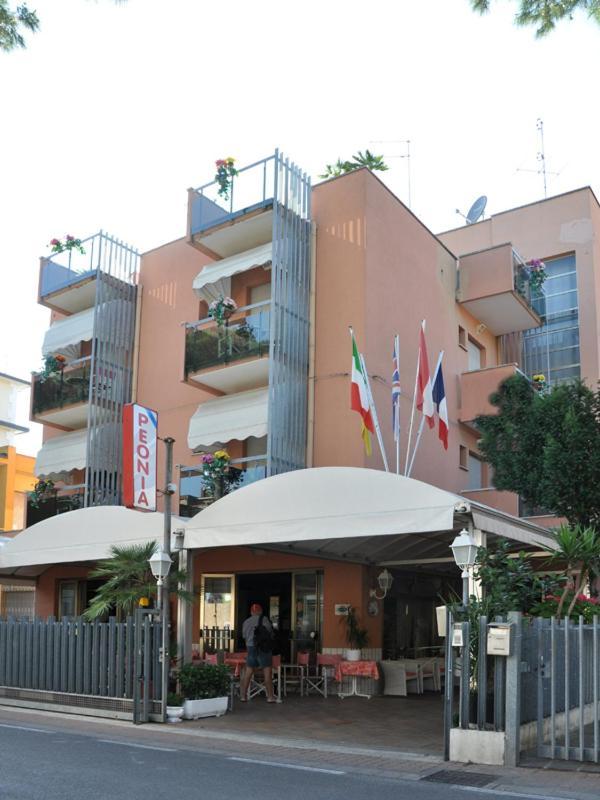 Hotel Peonia Rimini Esterno foto